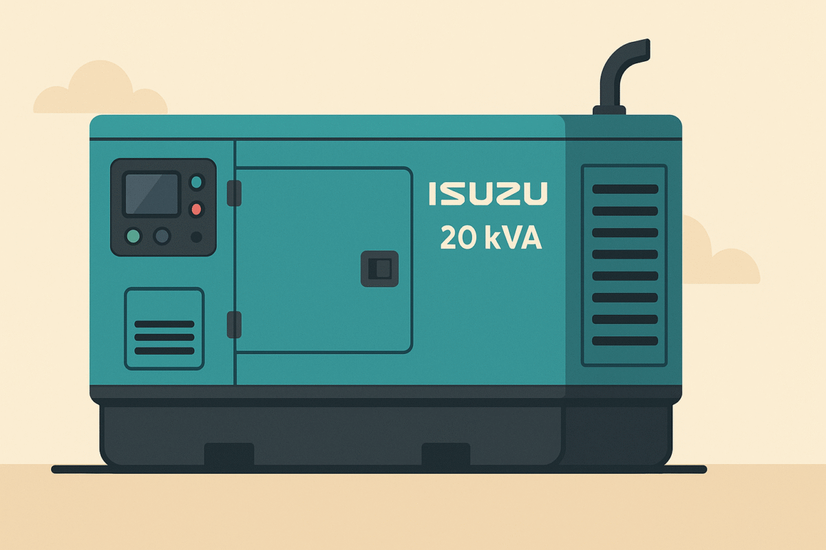 Genset Isuzu 20 kVA