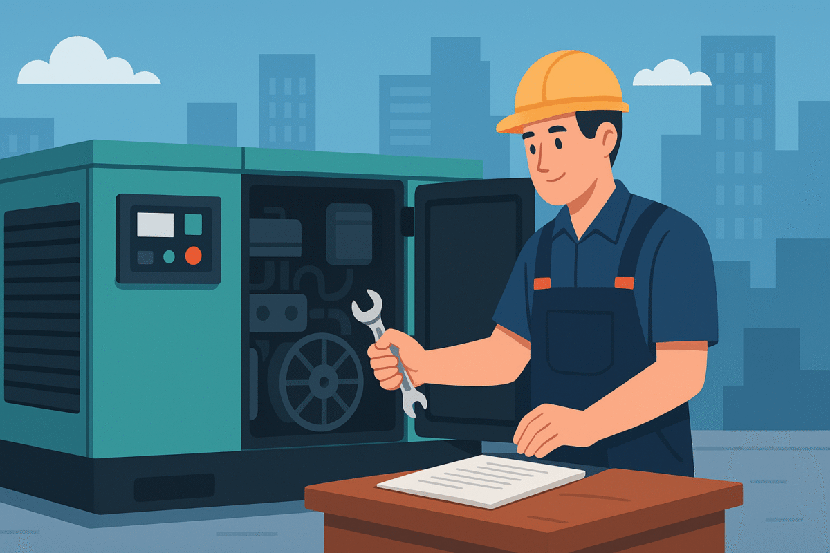 service genset jakarta