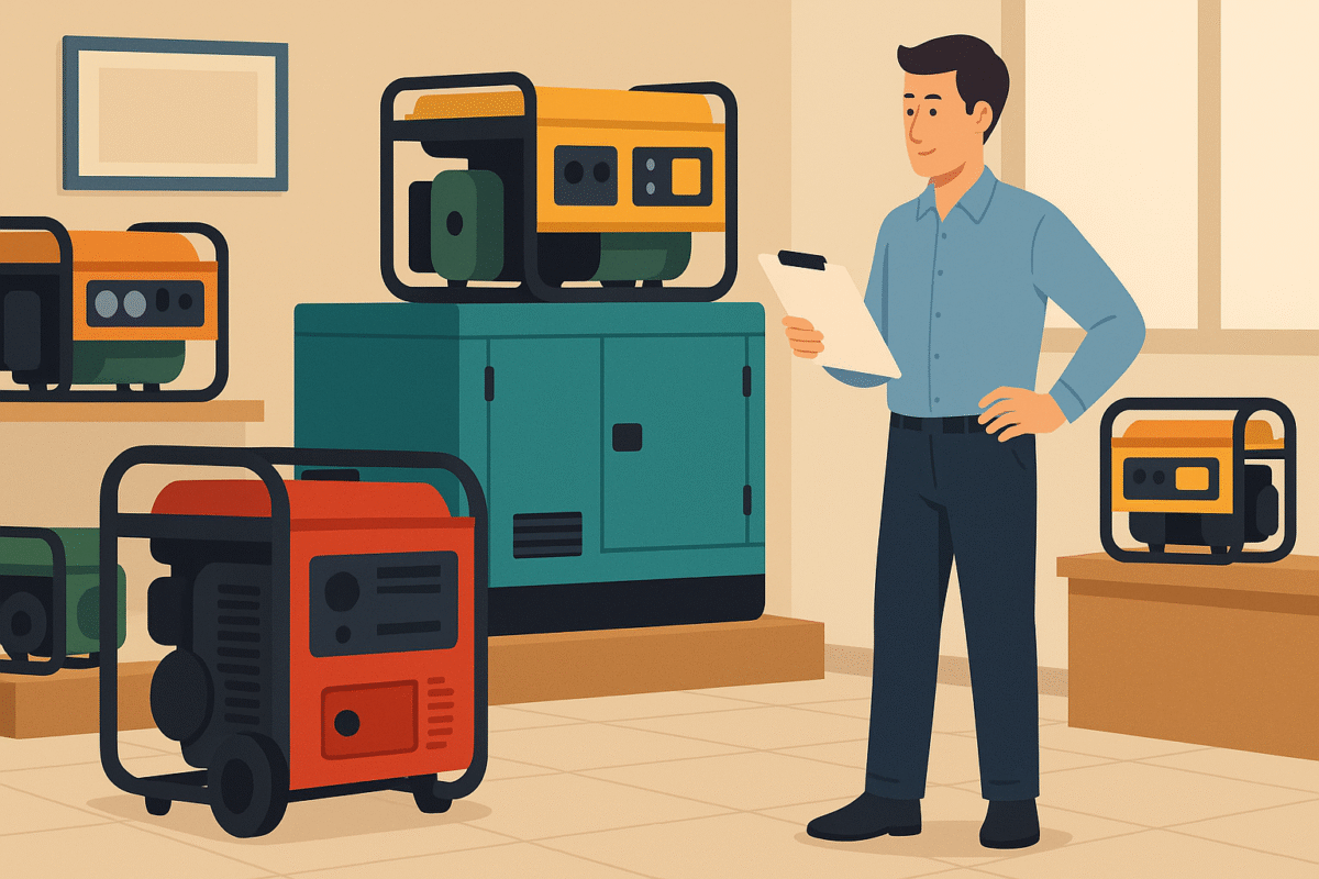 Vendor Genset Terbaik untuk Berbagai Kebutuhan