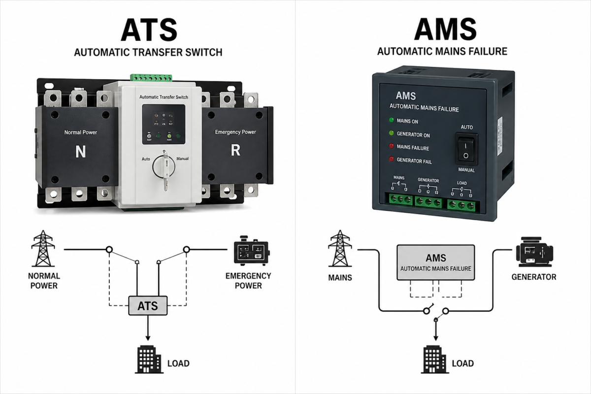 Jual Panel ATS AMF Genset