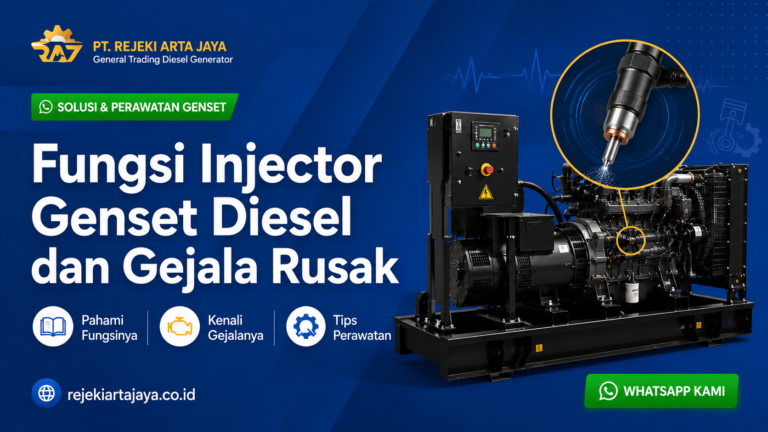Fungsi Injector Genset Diesel dan Gejala Rusak