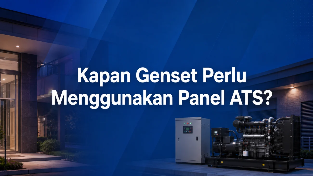 Kapan Genset Perlu Menggunakan Panel ATS?