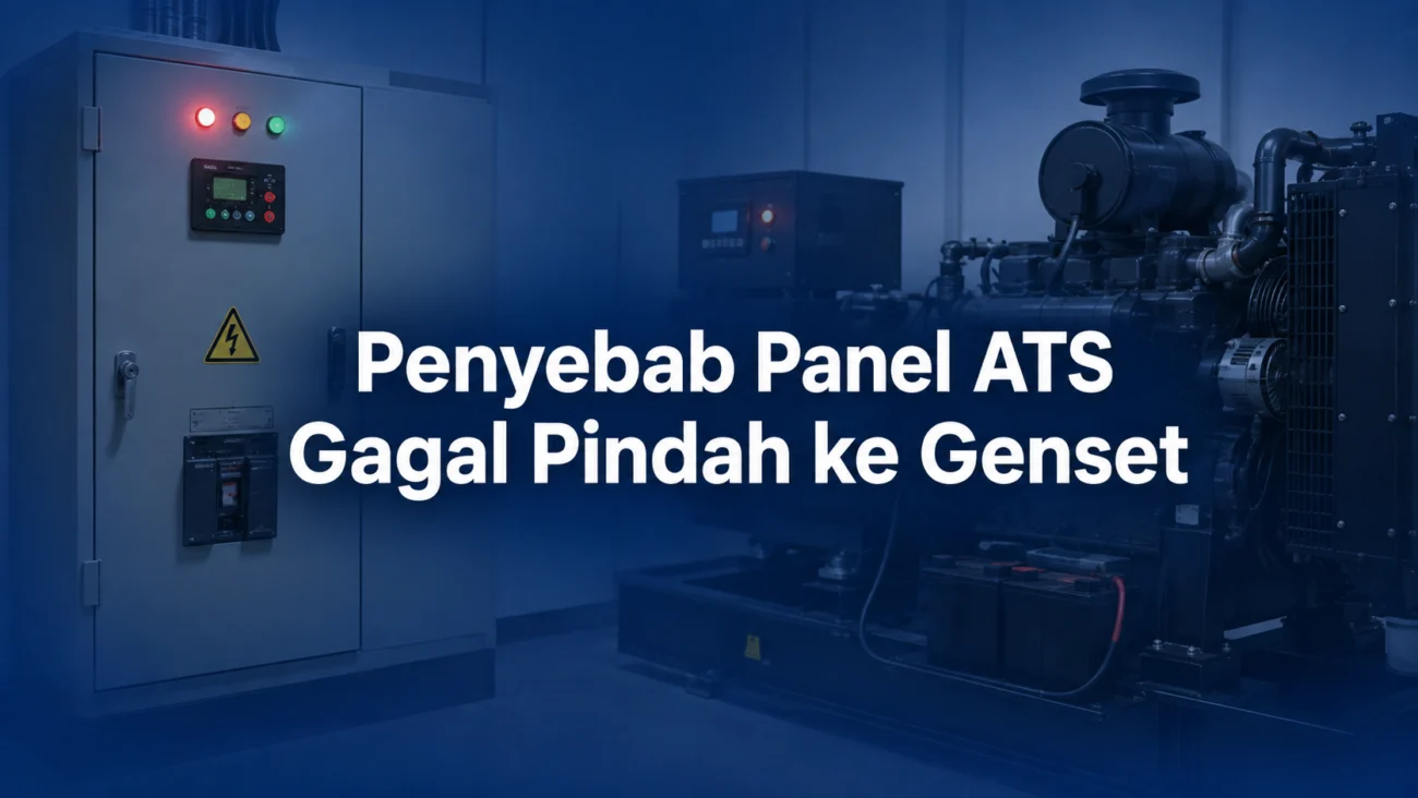 Penyebab Panel ATS Gagal Pindah ke Genset