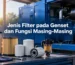jenis filter pada genset