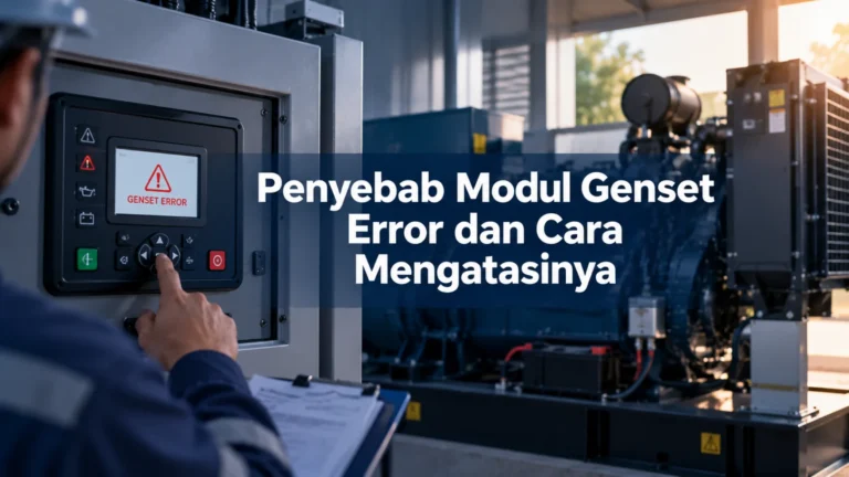 penyebab modul genset error